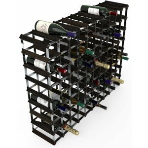 Bortartó állvány RTA Bortartó 90 borosüveghez, fekete kőris - horganyzott acél / szétszerelve