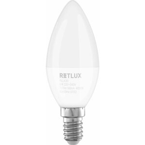 LED izzó RETLUX RLL 430 C37 E14 Candle