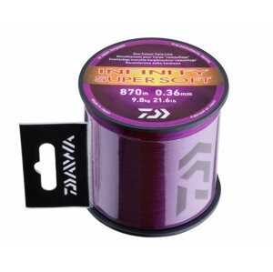 Horgászzsinór Daiwa Infinity Line Super Mud Purple