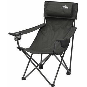 Kempingszék DAM Foldable Chair With Bottle Holder Steel