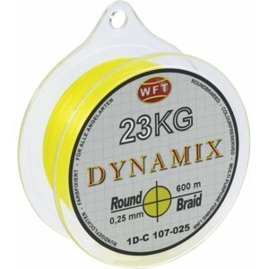 Fonott zsinór WFT Round Dynamix KG Sárga 0,30 mm 26 kg 300 m
