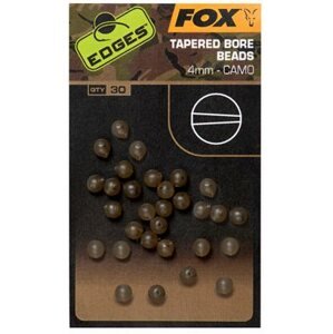 Gyöngy FOX Tapered Bore Bead Camo 4mm 30 db