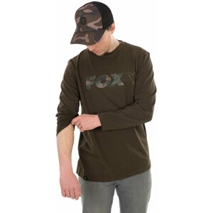 Póló FOX Khaki/Camo Long Sleeve T-Shirt