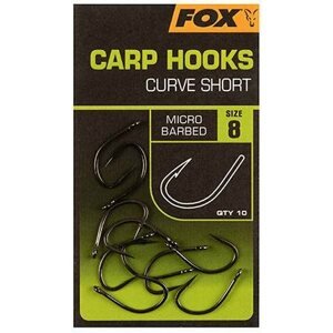 Horog FOX Curve Shank Short 8-as méret 10 db