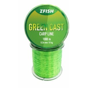 Horgászzsinór Zfish Green Cast Carp Line 1000m