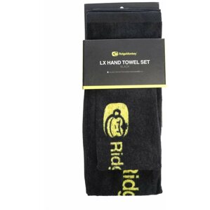 Ručník RidgeMonkey LX Hand Towel Set Black 2ks