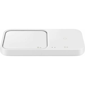 Vezeték nélküli töltő Samsung Vezeték nélküli dupla töltőpad (15 W) fehér