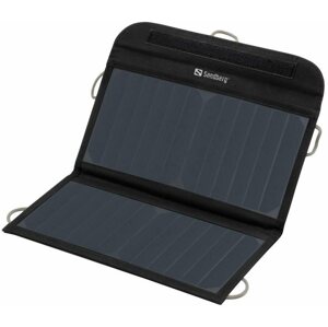 Solární panel Sandberg Solar Charger 13W 2xUSB, solární nabíječka, černá