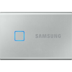 Külső merevlemez Samsung Portable SSD T7 Touch 1 TB, ezüst