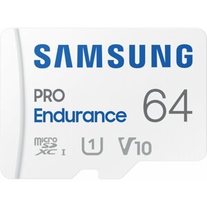 Memóriakártya Samsung MicroSDXC 64GB PRO Endurance + SD adapter