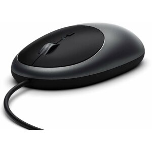 Egér Satechi C1 USB-C Wired Mouse - Space Grey