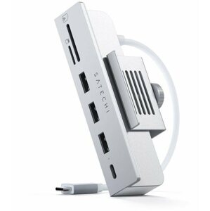 Port replikátor Satechi USB-C Clamp Hub iMac 24inch (2021) / (1x USB-C up to 5 Gbps,3x USB-A 3.0 up to 5 Gbps, inc.