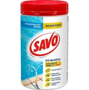 Bazénová chemie SAVO bazén - Tablety chlorové MAXI 1,2kg