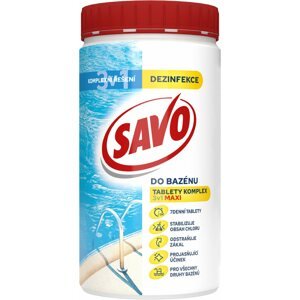 Bazénová chemie SAVO bazén - Tablety chlorové MAXI KOMPLEX 3v1 1,2kg