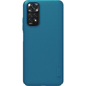 Telefon tok Nillkin Super Frosted Hátlap tok a Xiaomi Redmi Note 11S készülékhez Peacock Blue
