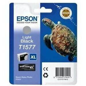 Tintapatron Epson T1577 világos fekete