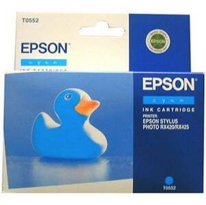 Tintapatron Epson T0552 ciánkék