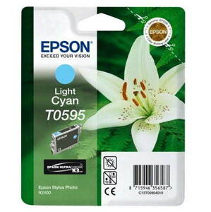 Tintapatron Epson T0595 világos cián