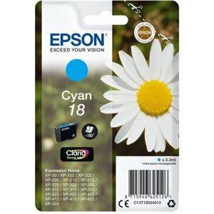Tintapatron Epson T1802 cián