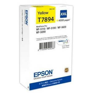 Tintapatron Epson C13T789440 79XXL sárga