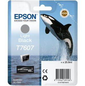 Tintapatron Epson T7607 világos fekete