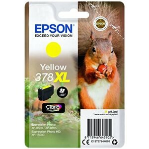 Tintapatron Epson T3794 378XL sárga