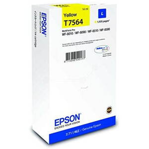 Tintapatron Epson T7564 L sárga