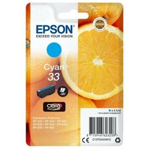 Tintapatron Epson T3342 ciánkék