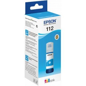Nyomtató tinta Epson 112 EcoTank Pigment Cyan Ink Bottle - ciánkék