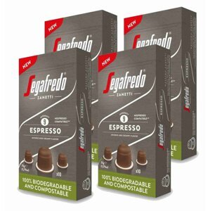 Kávékapszula Segafredo CNCC Espresso 10 x 5,1 g (Nespresso); 4x