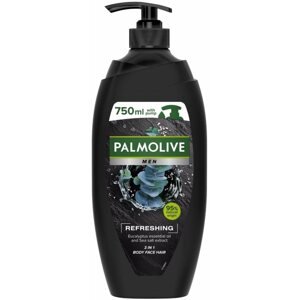 Tusfürdő PALMOLIVE For Men Refreshing 3in1 Shower Gel 750 ml pumpás