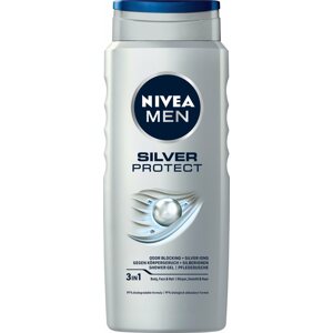 Tusfürdő NIVEA MEN Silver Protect Shower Gel 500 ml