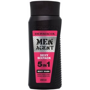 Tusfürdő DERMACOL Men Agent Sexy Sixpack 5in1 Shower Gel 250 ml