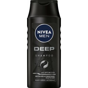 Férfi sampon NIVEA MEN Deep Revitalizing Hair & Scalp Clean Shampoo 250 ml