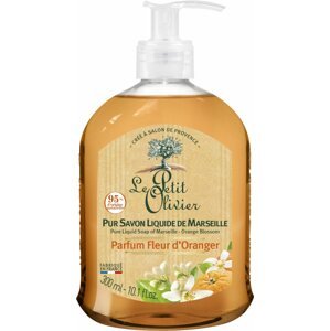Folyékony szappan LE PETIT OLIVIER Pure Liquid Soap of Marseille - Orange Blossom 300 ml