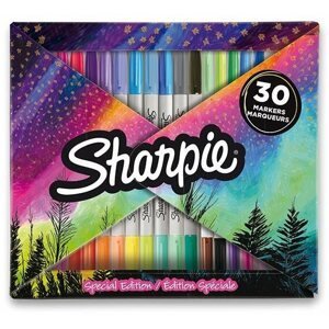 Marker SHARPIE Fold, 30 színű