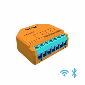 WiFi kapcsoló Shelly i4 Plus DC, 4 bemenetű modul, 5–24 VDC, WiFi és BT