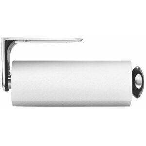 Papírtörlő tartó Simplehuman Falra szerelhető konyhai törlőkendőtartó 28 cm-es tekercsek számára, matt acél