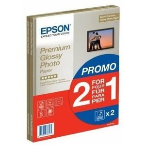 Fotópapír Epson Premium Glossy Photo A4 15 lap + második csomag papír ingyen