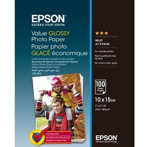 Fotópapír EPSON Value Glossy Photo Paper 10x15cm 100 lap
