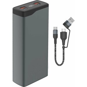 Power bank 4smarts Power Bank VoltHub Pro 26800mAh 22.5W with Quick Charge, PD gunmetal Select Edition