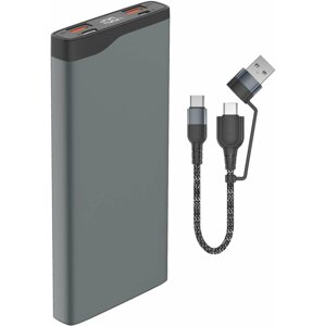 Power bank 4smarts Power Bank VoltHub Pro 10000mAh 22.5W with Quick Charge, PD gunmetal Select Edition