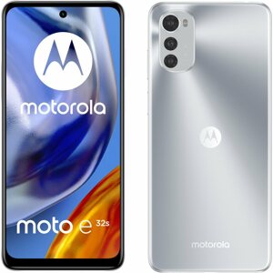Mobiltelefon Motorola Moto E32s 4/64 GB ezüst