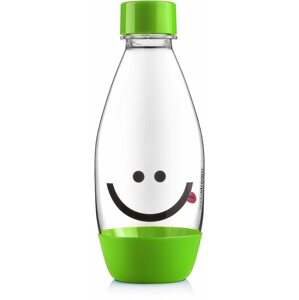 Pótpalack SODASTREAM palack, 0,5l Smiley Zöld