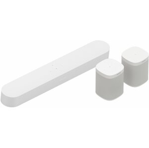 Házimozi rendszer Sonos Beam 5.0 Surround set fehér