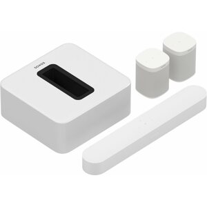 Házimozi rendszer Sonos Beam 5.1 Surround set fehér