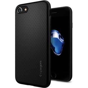 Telefon tok Spigen Liquid Air Black iPhone 7/8/SE 2020/SE 2022 fekete tok
