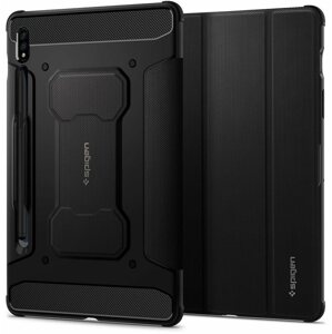 Tablet tok Spigen Rugged Armor Pro Black Samsung Galaxy Tab S7/S8