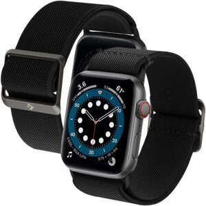 Szíj Spigen Lite Fit Black Apple Watch SE/7/6/5/4/3/2/1 42/44/45/Ultra 49mm