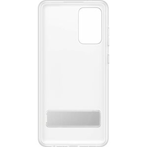 Telefon tok Samsung Galaxy A72 átlátszó állványos tok